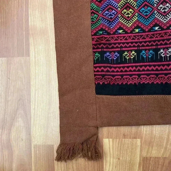 Akha Shoulder Bag Boho Hill Tribe Textile Hippie Style - Picture 3 of 4